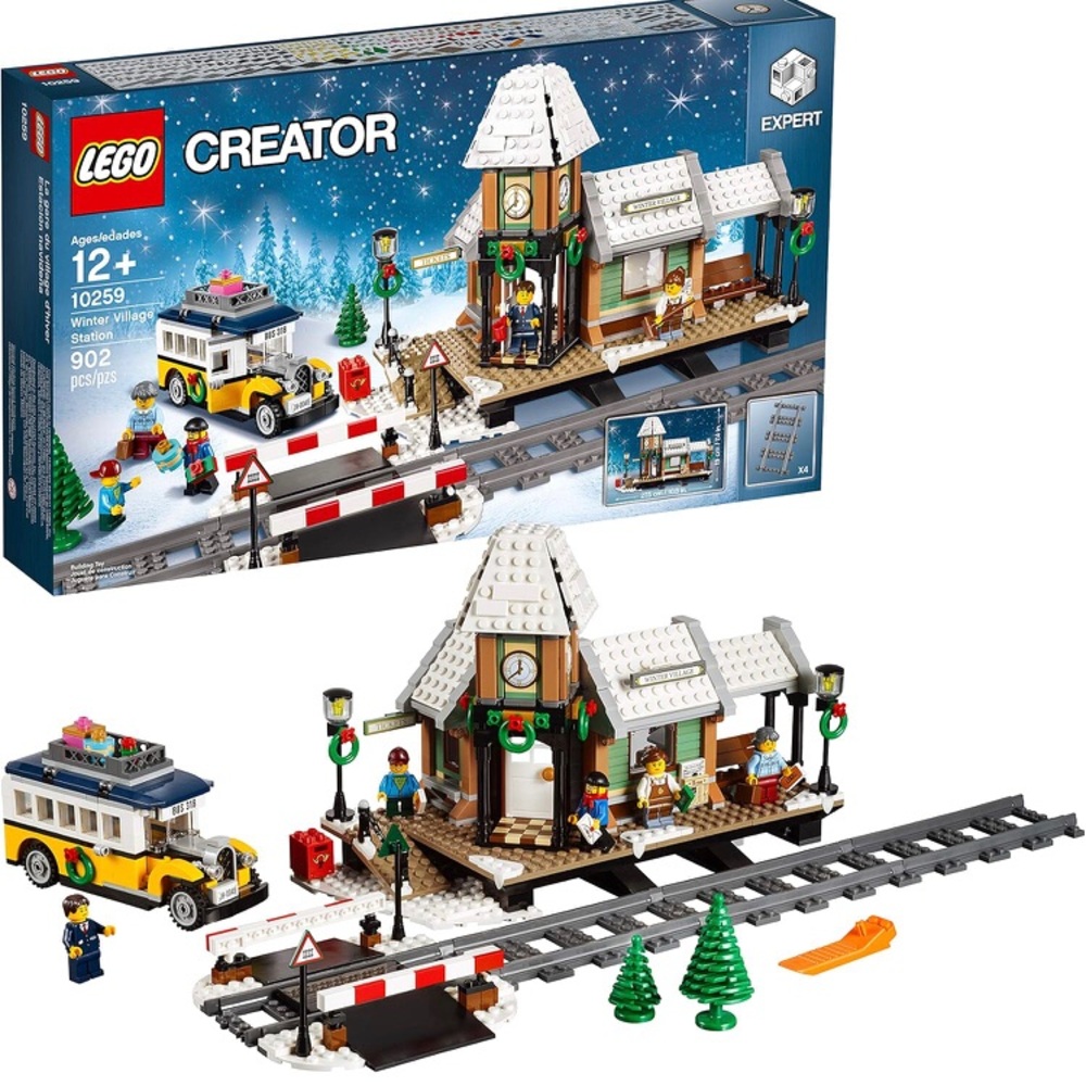 LEGO Creator Expert Winter Village Station 10259 Building Kit Collection Set